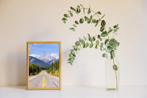 Malownicza droga w górach Kananaskis