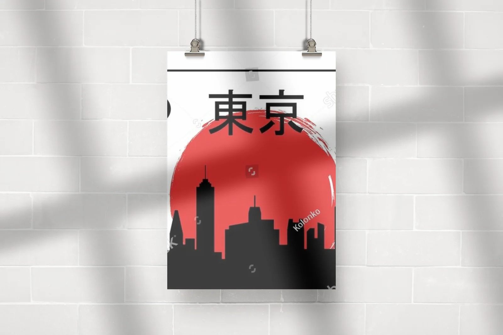 Zjawiskowa panorama Tokio w minimalistycznej odsłonie