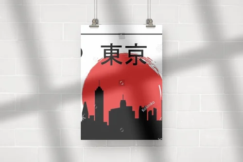 Zjawiskowa panorama Tokio w minimalistycznej odsłonie