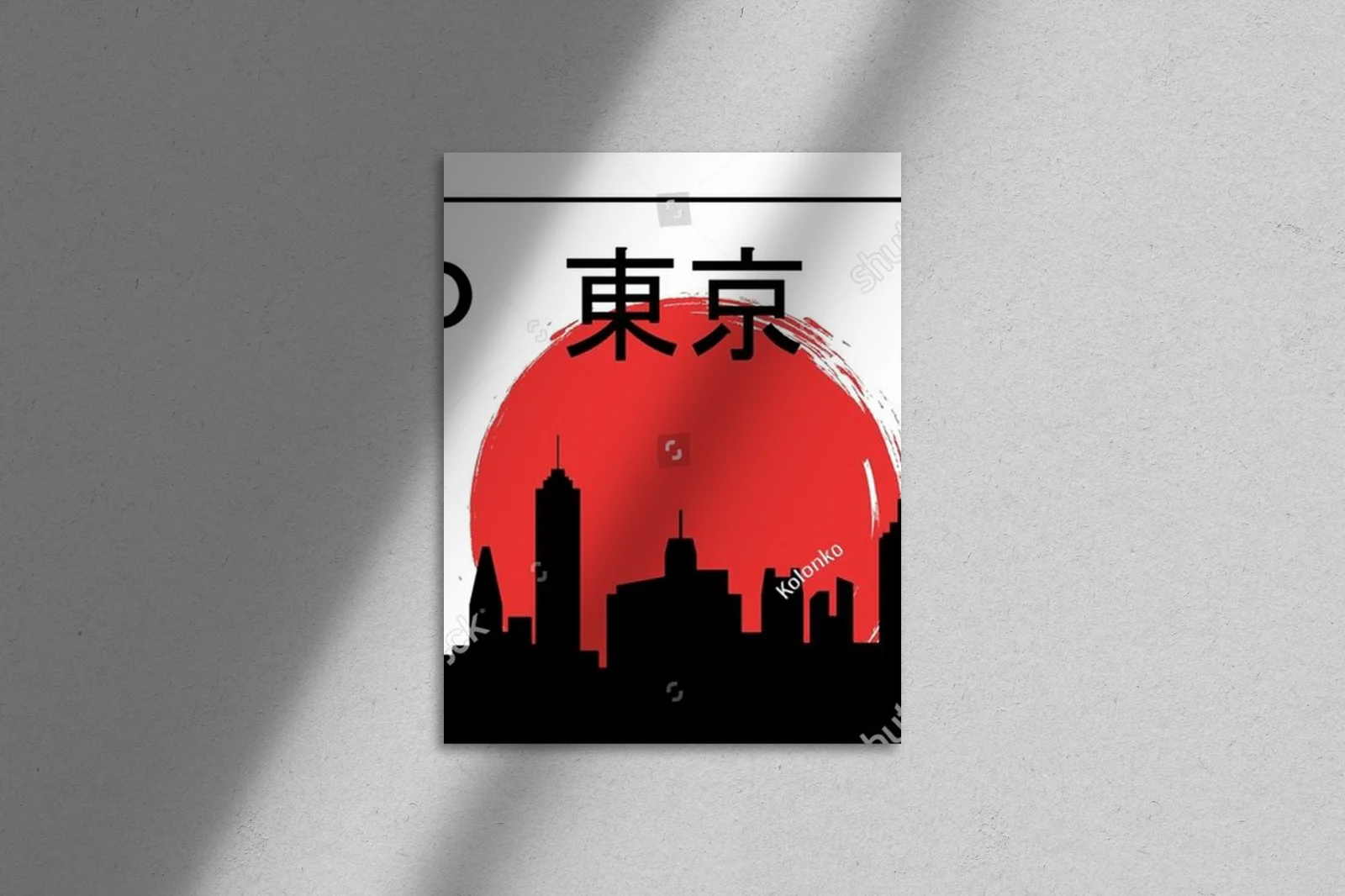 Zjawiskowa panorama Tokio w minimalistycznej odsłonie