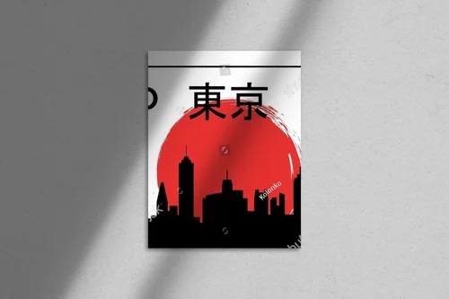 Zjawiskowa panorama Tokio w minimalistycznej odsłonie