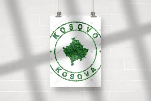 Kosowo w bieli: Mapa emisji dwutlenku węgla