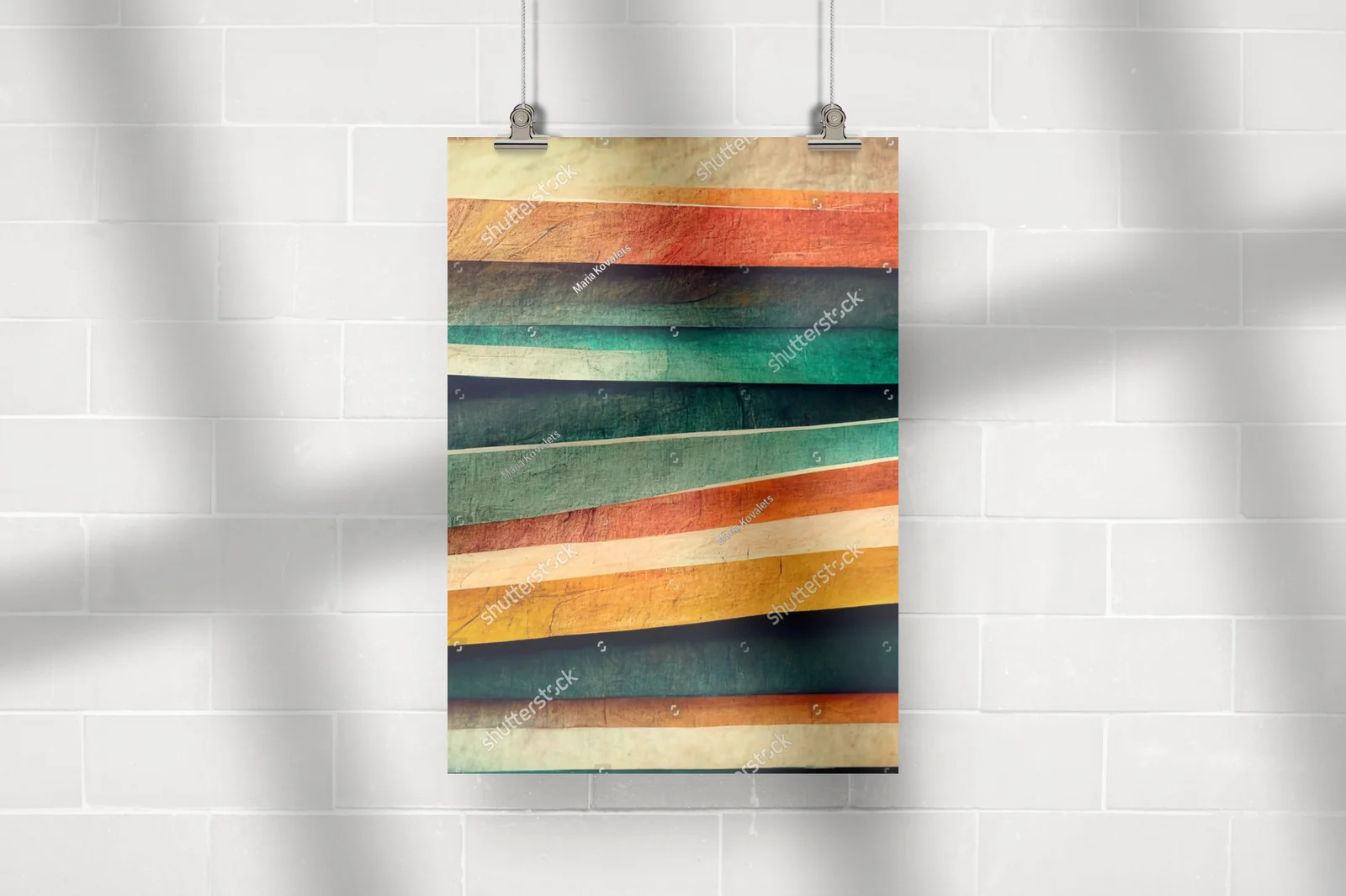 Mysterious Geometry in Deep Shadows and Bright Hues
