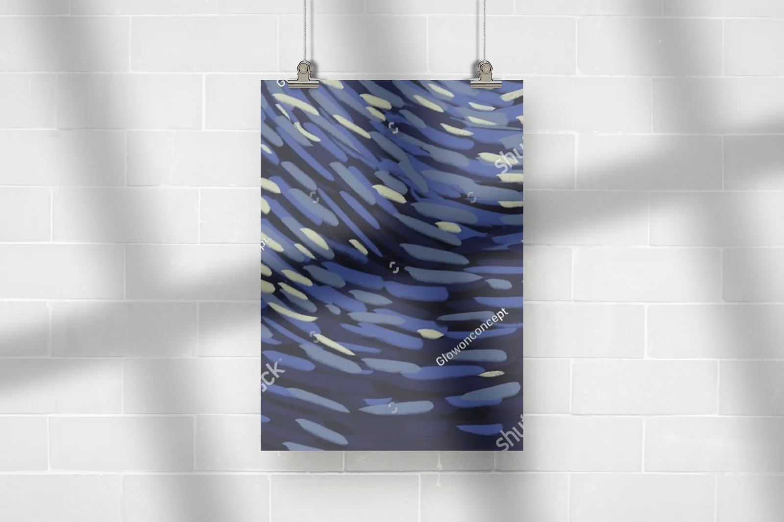 Nocne niebo w stylu Van Gogha pełne gwiazd