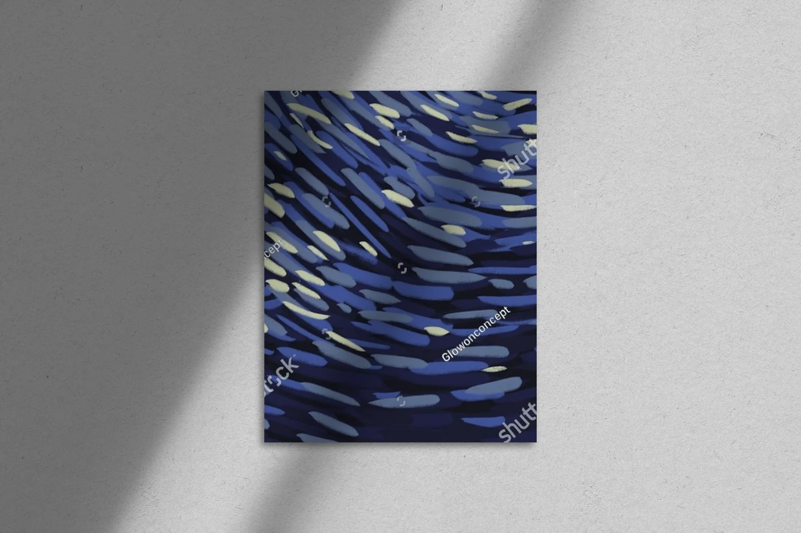 Nocne niebo w stylu Van Gogha pełne gwiazd