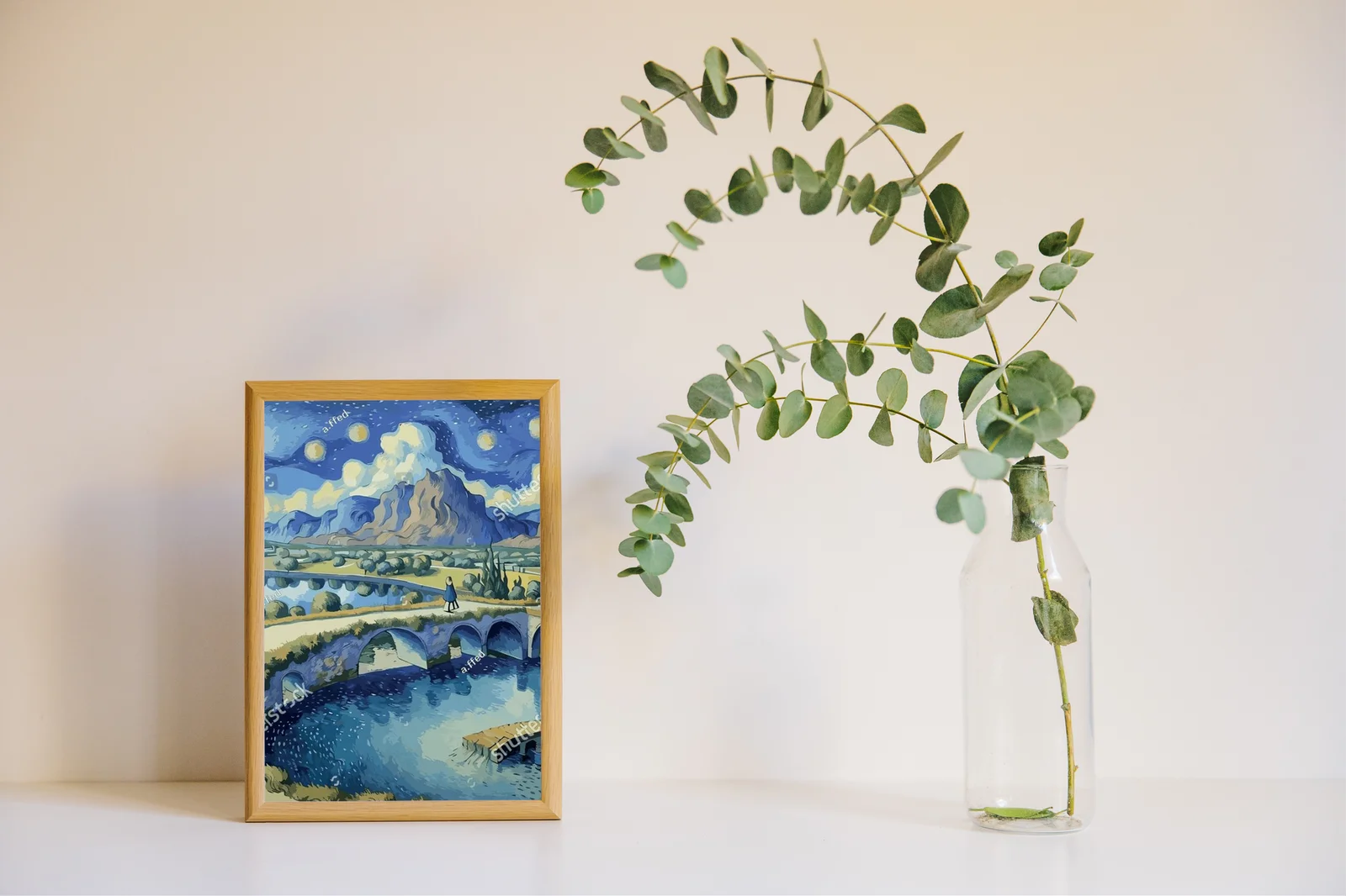 Nocne niebo w stylu Van Gogha pełne magii
