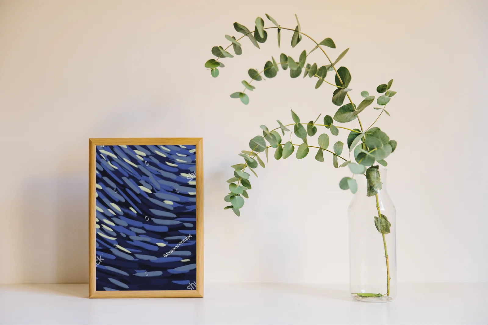 Nocne niebo w stylu Van Gogha pełne gwiazd