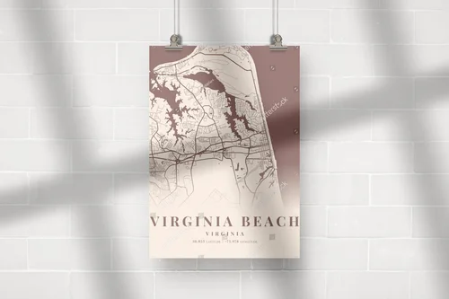 Miasto wspomnień: Virginia Beach w kremowych tonach
