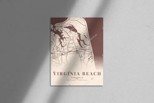 Miasto wspomnień: Virginia Beach w kremowych tonach