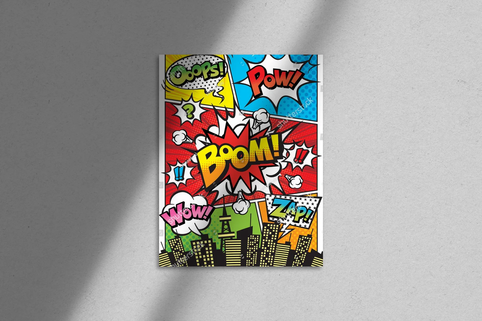 Miejska fantazja w komiksowym stylu