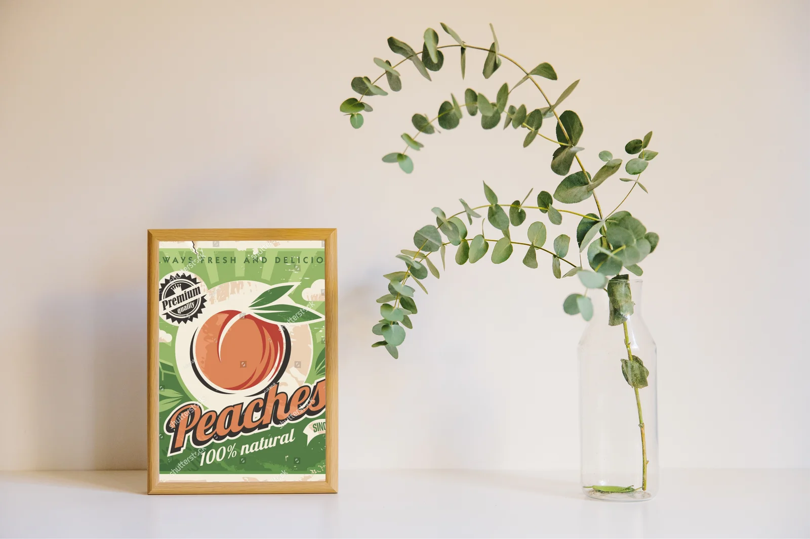 Wspomnienia z sadu w retro stylu