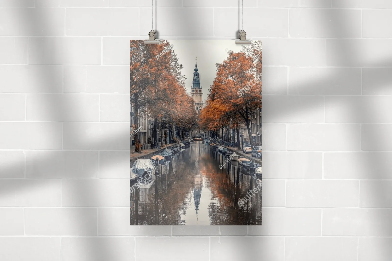 Urok Amsterdamu w romantycznym świetle wieczoru