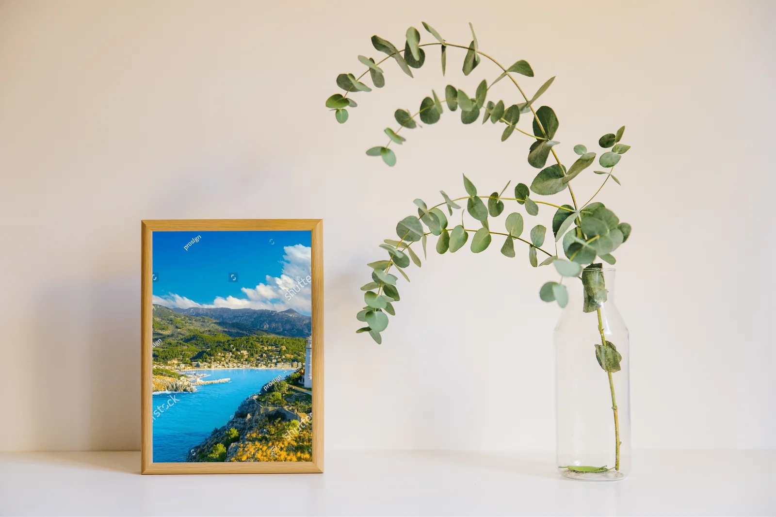 Panoramiczny widok na Port de Sóller w Majorce
