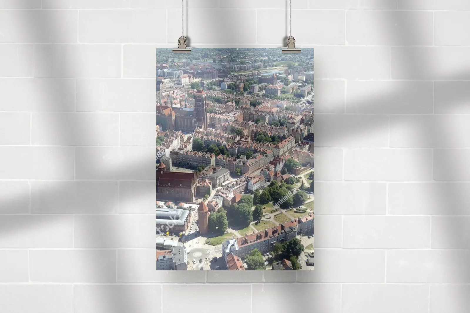 Panorama Gdańska – urok letniego nieba