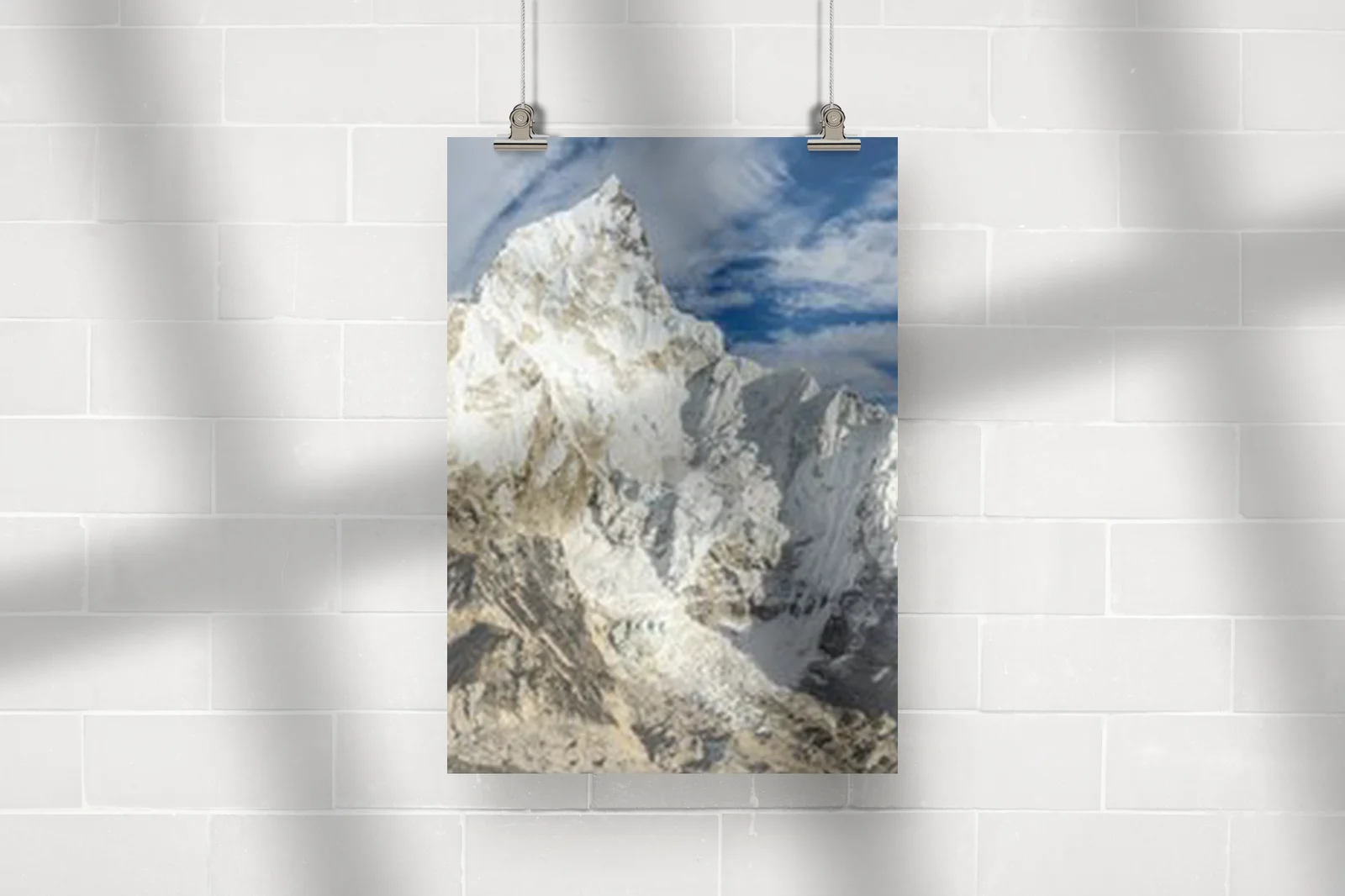 Panoramiczny widok na Everest i Nuptse z Kalar Patthar