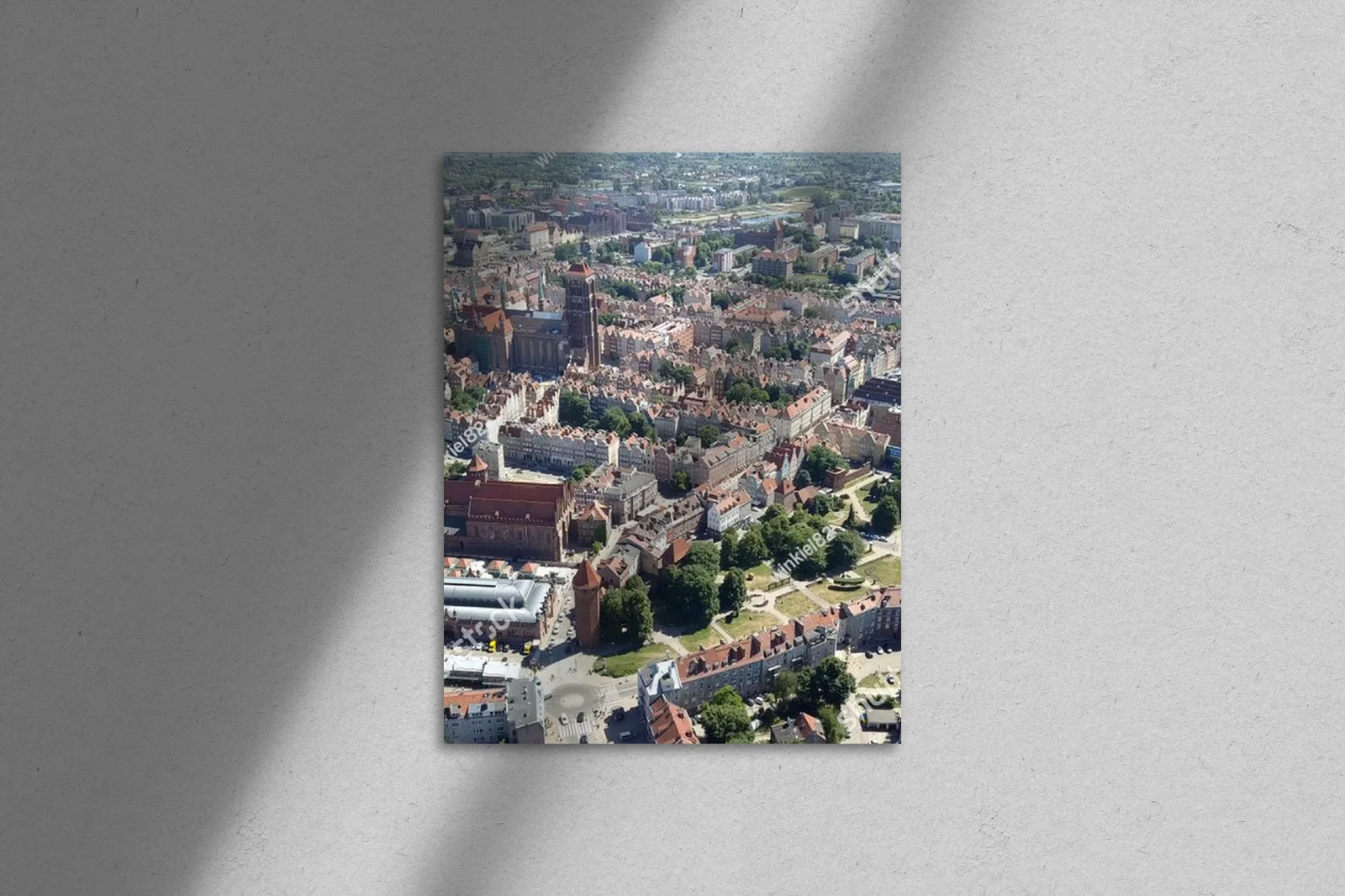 Panorama Gdańska – urok letniego nieba