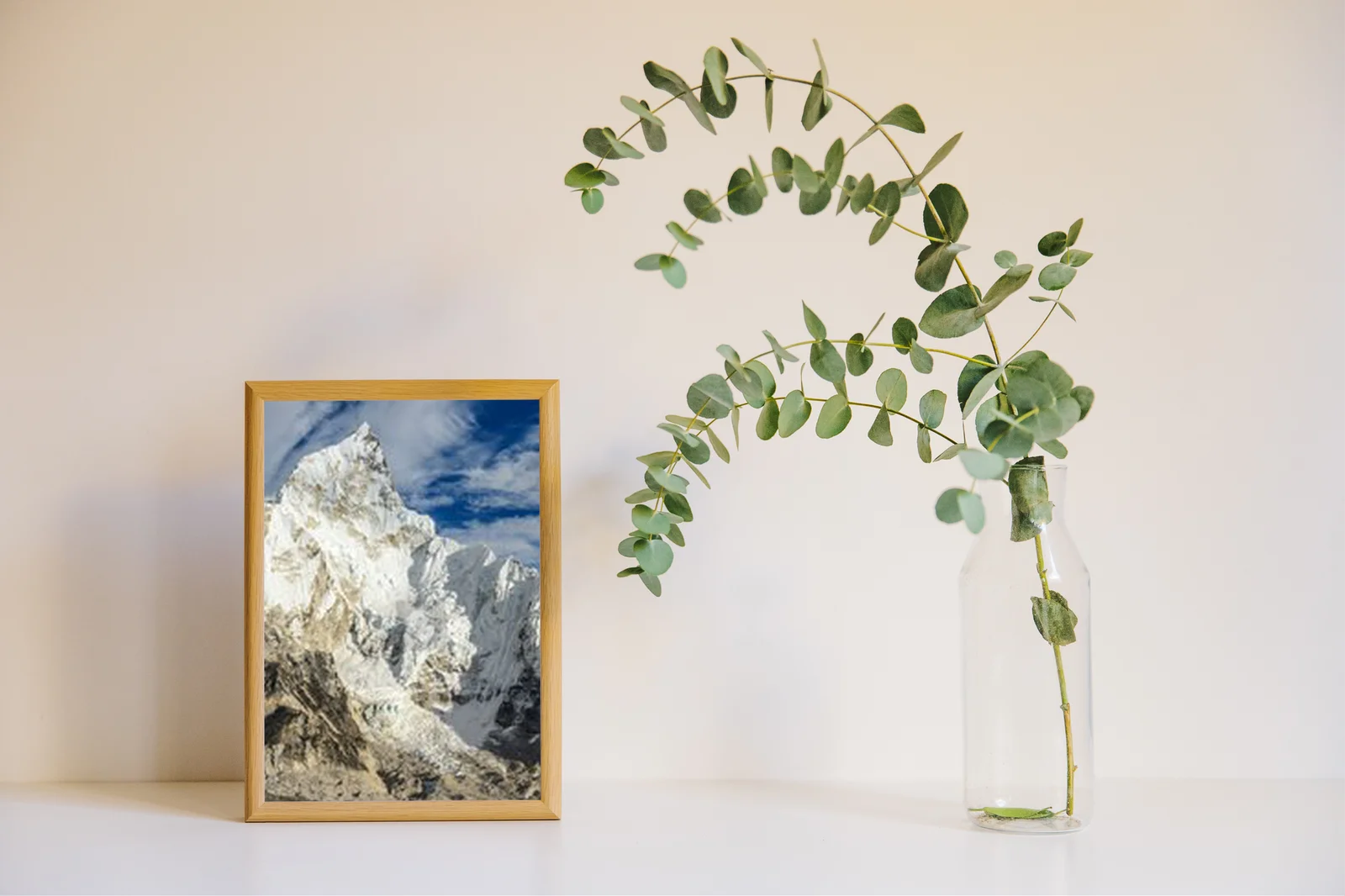 Panoramiczny widok na Everest i Nuptse z Kalar Patthar