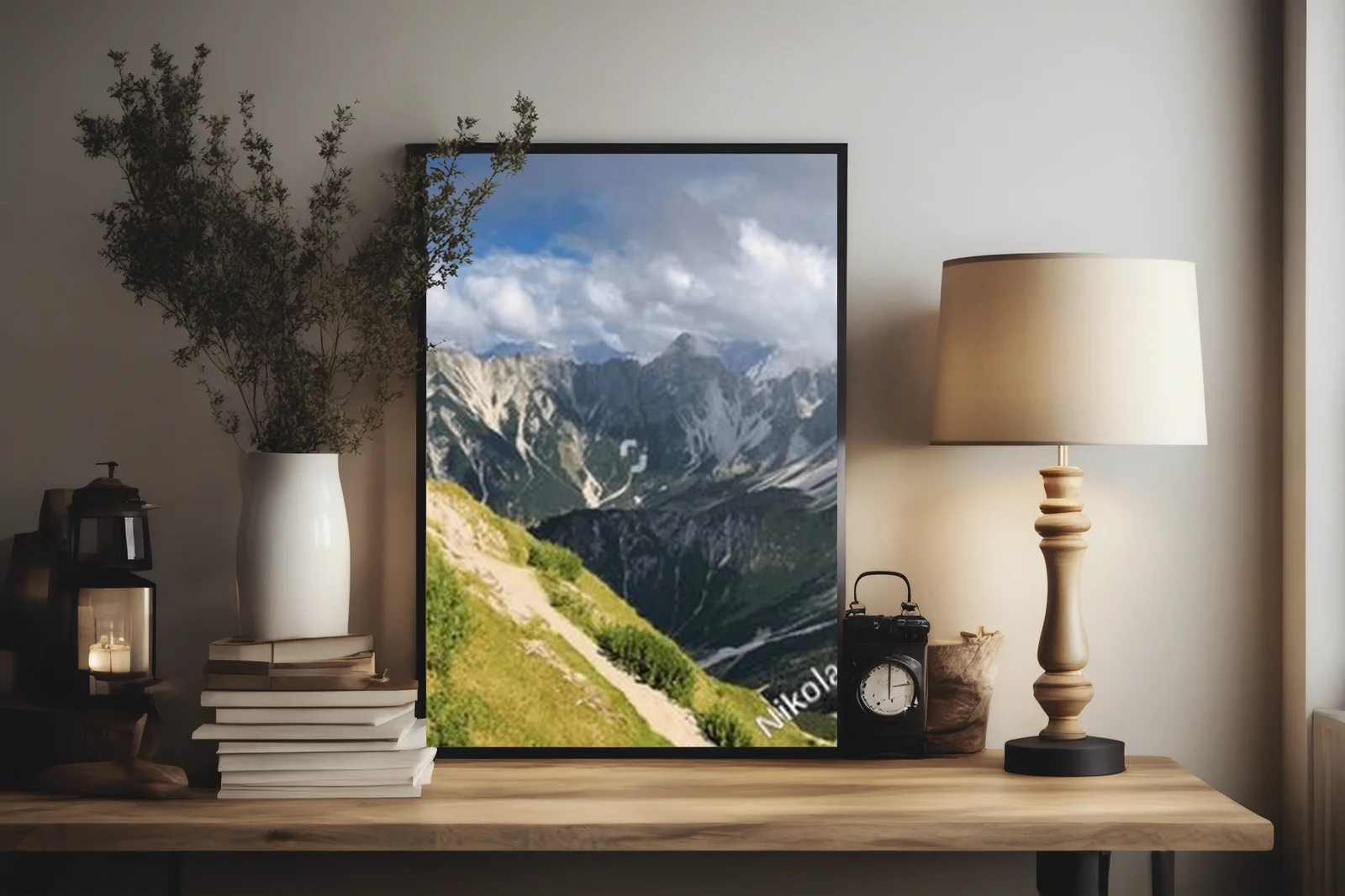 Panoramiczne widoki Karwendel w letniej aurze