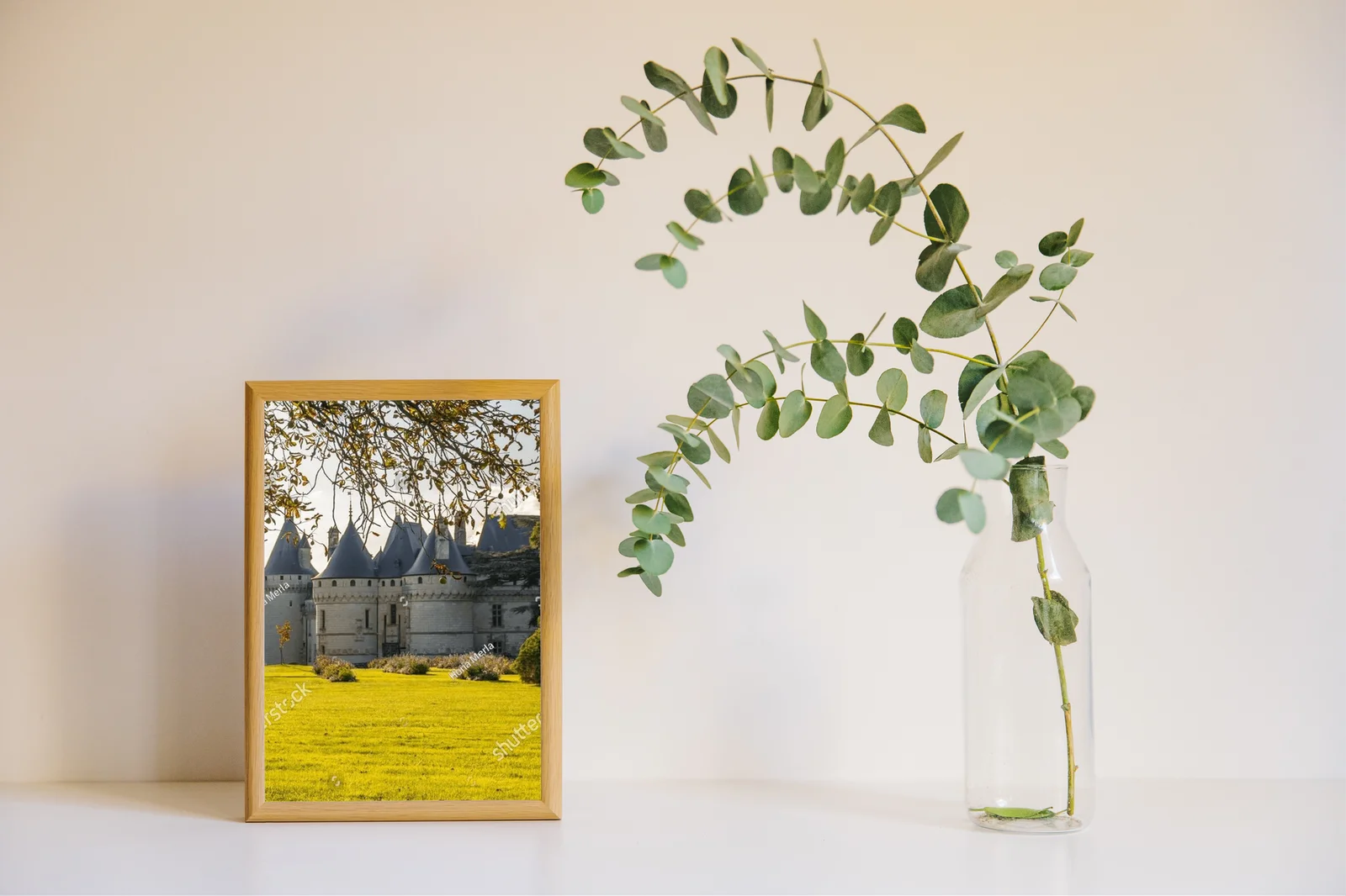 Zamek Chaumont-sur-Loire w złotym blasku
