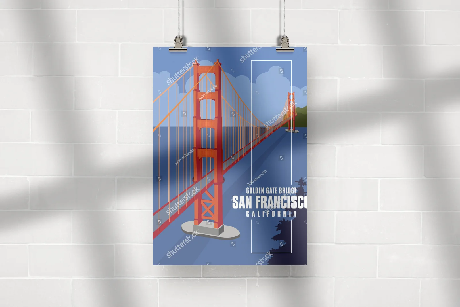 Most Golden Gate: ikona retro San Francisco