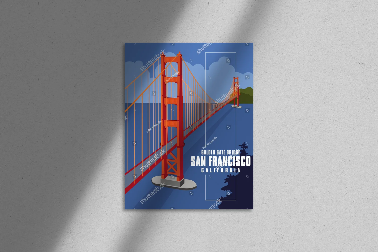 Most Golden Gate: ikona retro San Francisco