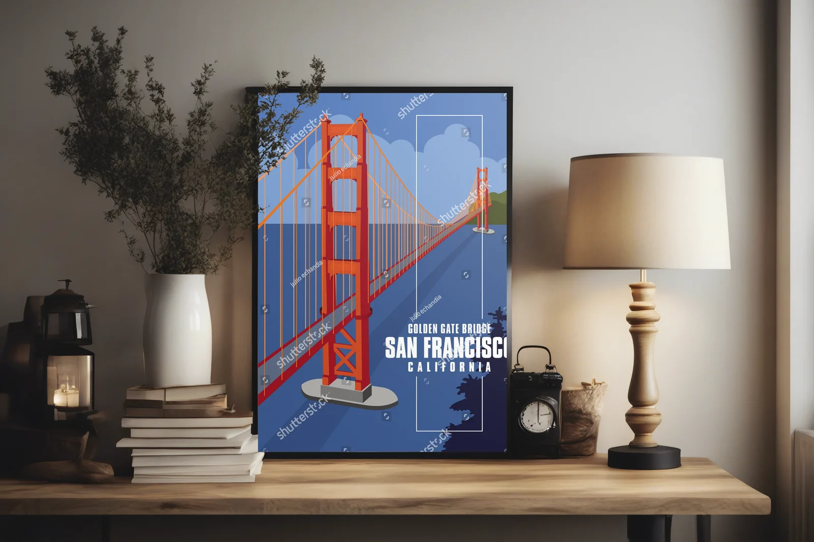 Most Golden Gate: ikona retro San Francisco