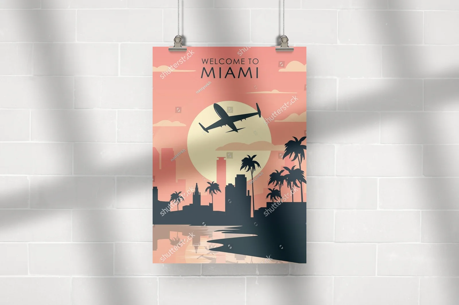Witająca Miami: Retro podróż w kolorach