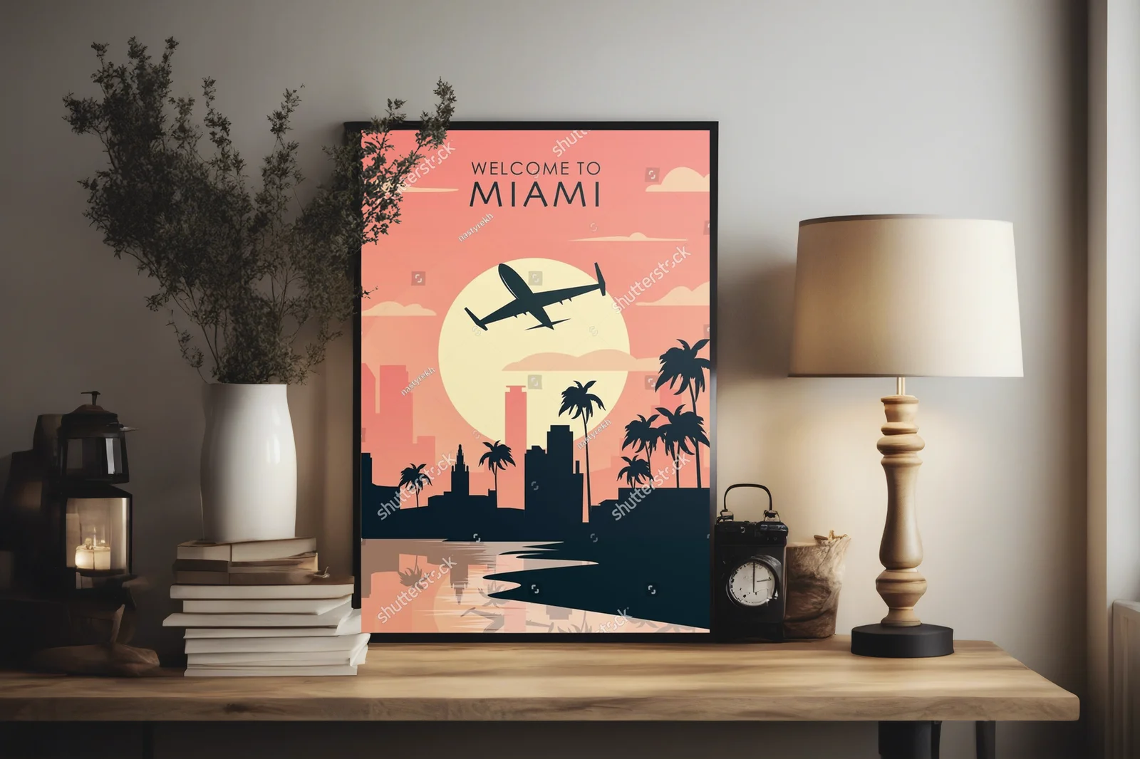 Witająca Miami: Retro podróż w kolorach