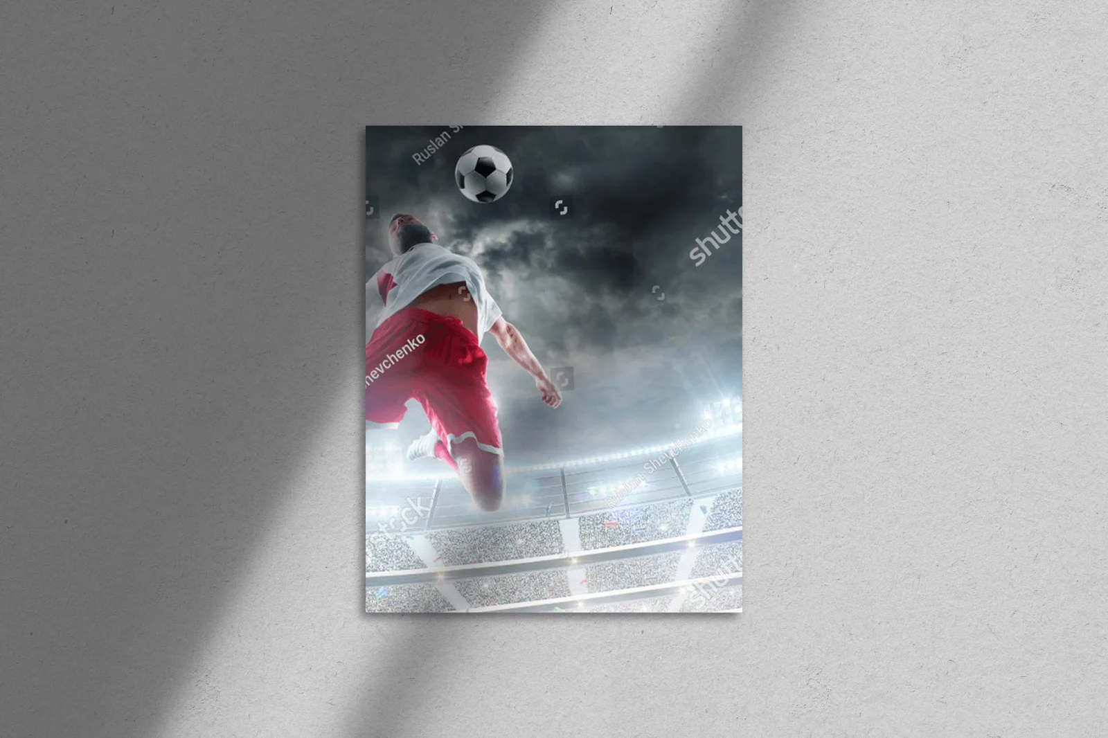 Dynamiczne uniesienie w grze o futbol