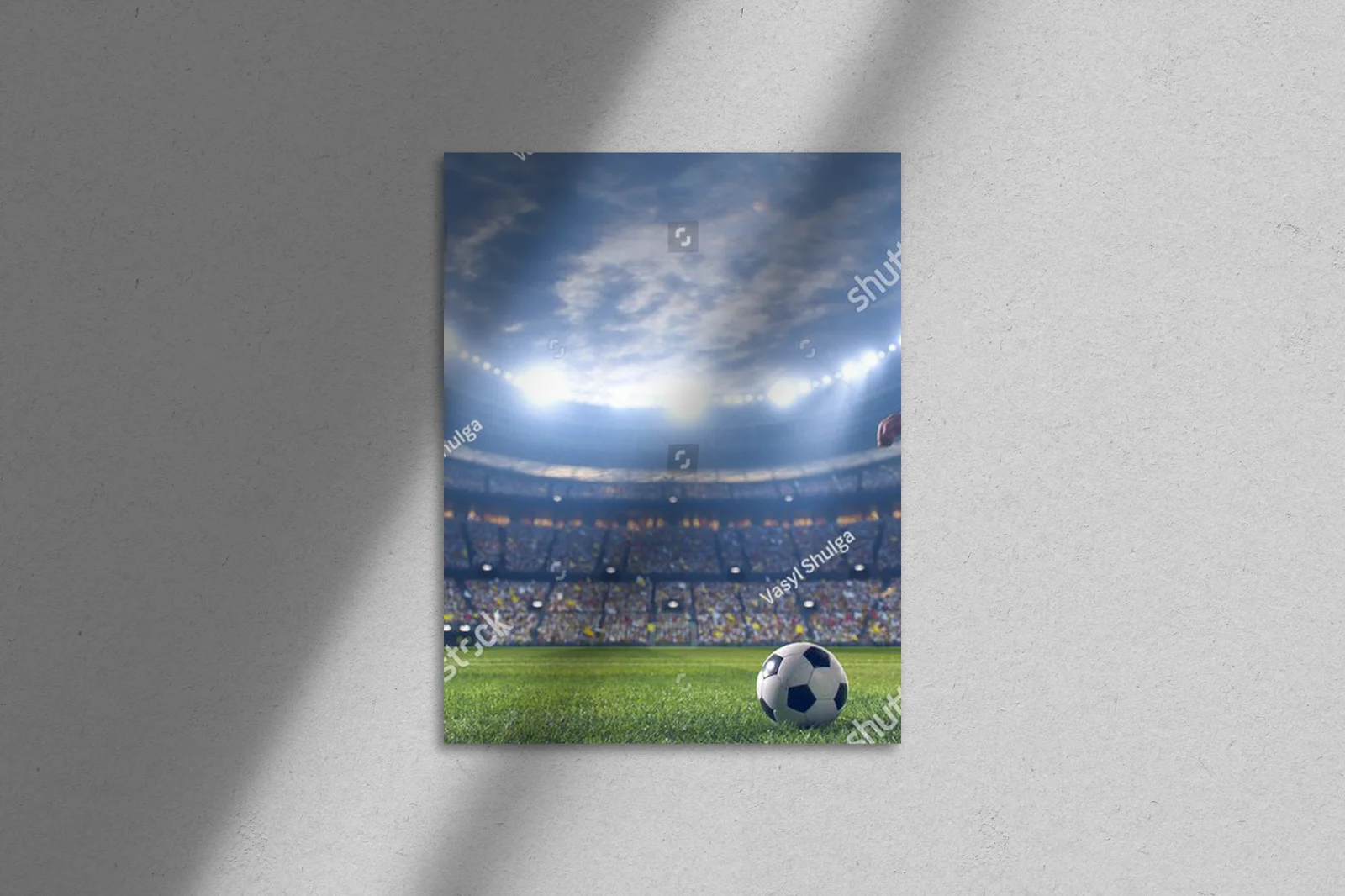 Dynamiczne emocje na piłkarskim stadionie