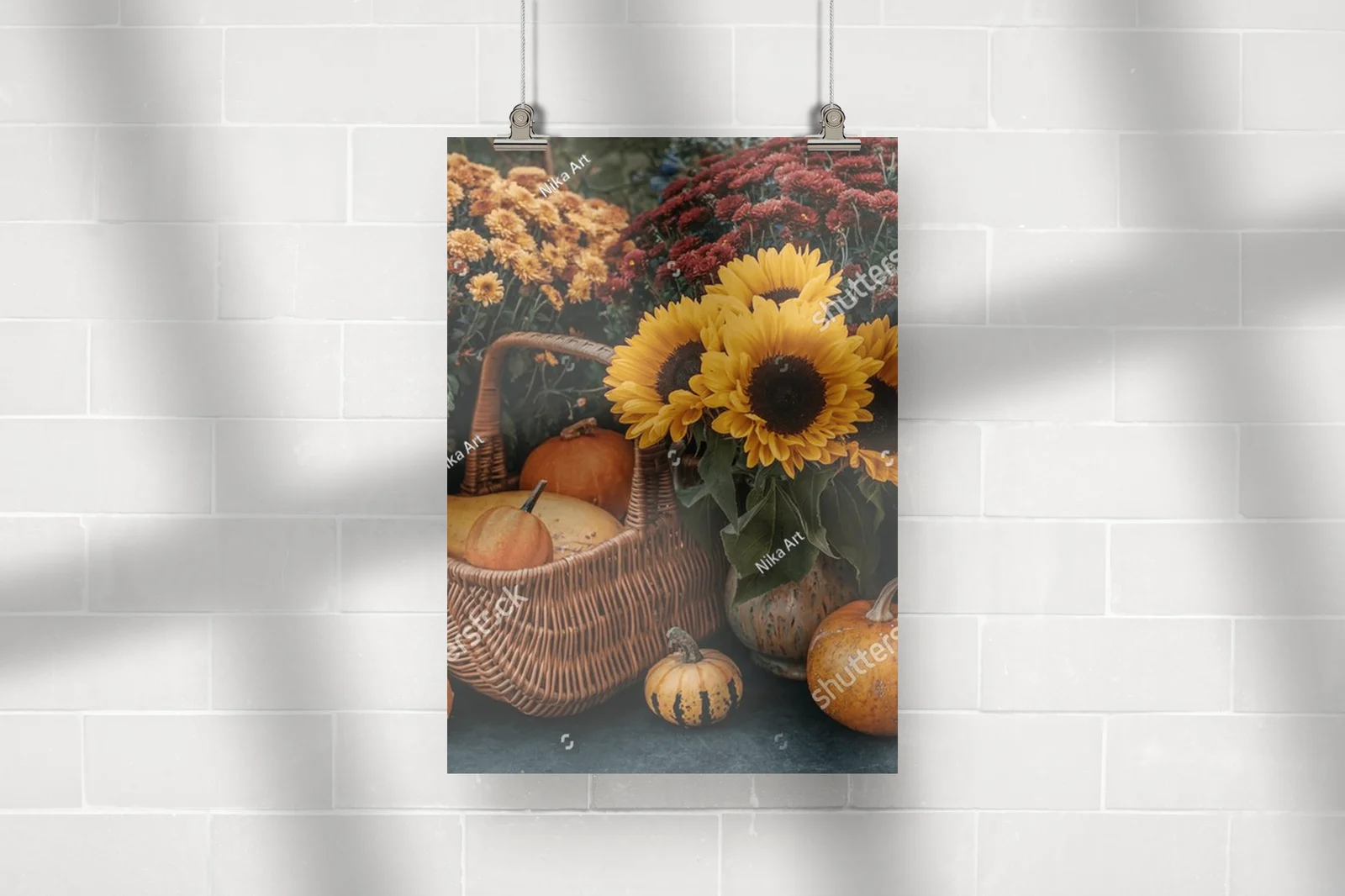 Jasne światełka na Thanksgiving w rustykalnym klimacie
