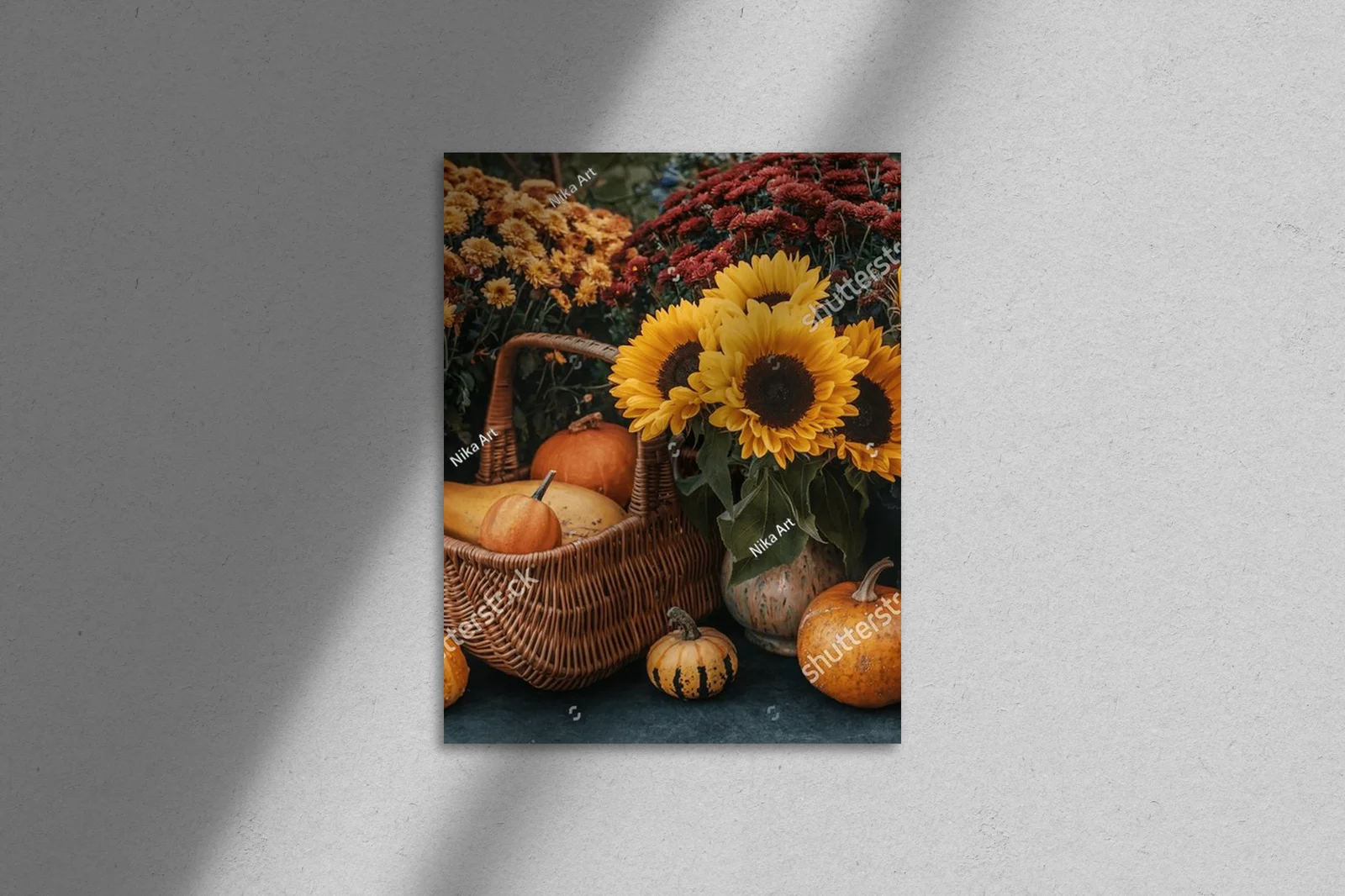 Jasne światełka na Thanksgiving w rustykalnym klimacie