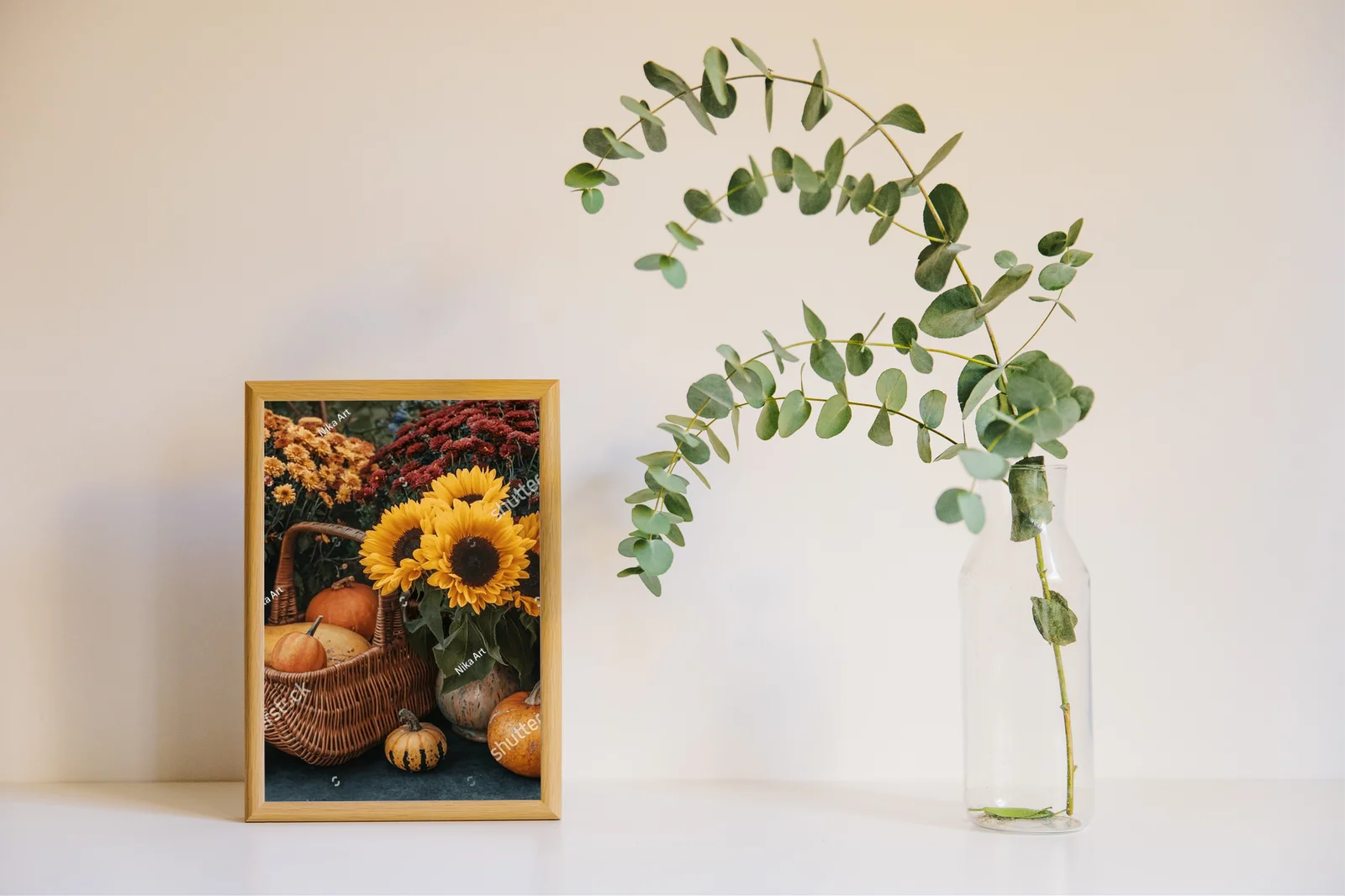 Jasne światełka na Thanksgiving w rustykalnym klimacie