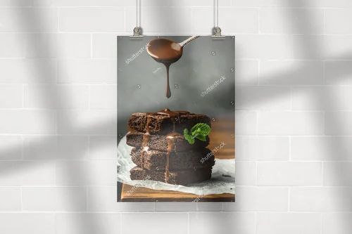 Dekadenckie brownie w rustykalnym wydaniu