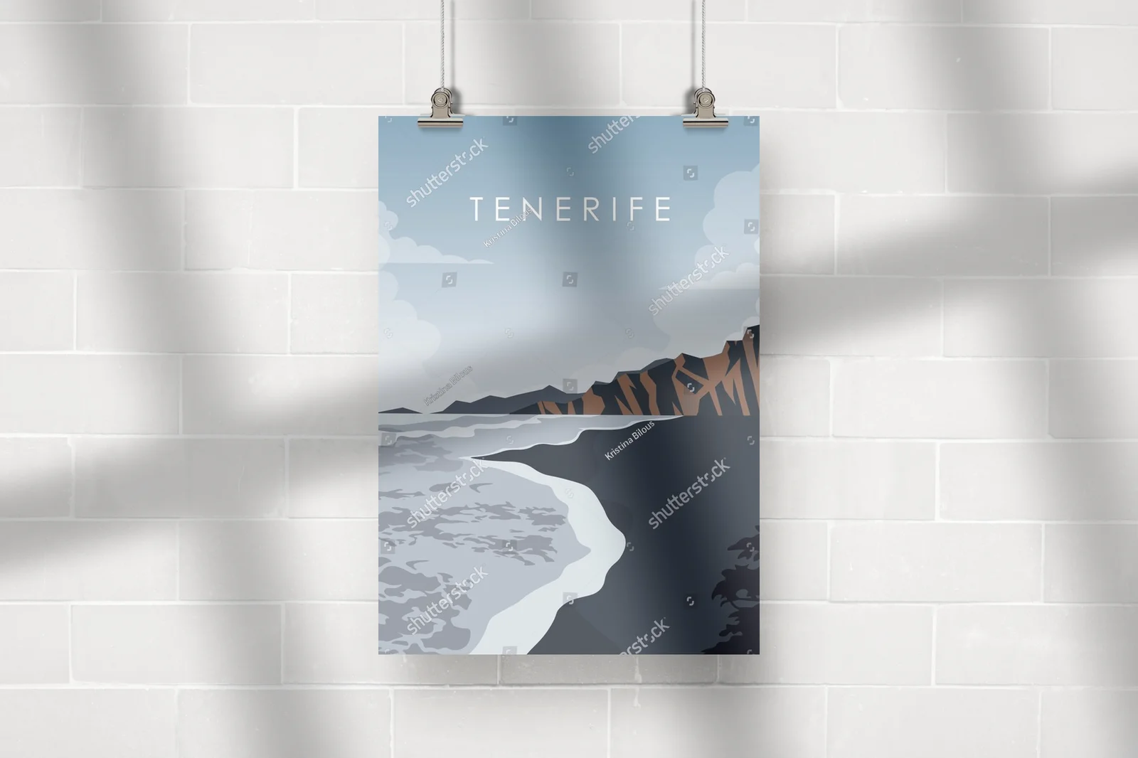 Tenerife w akwarelowych barwach natury