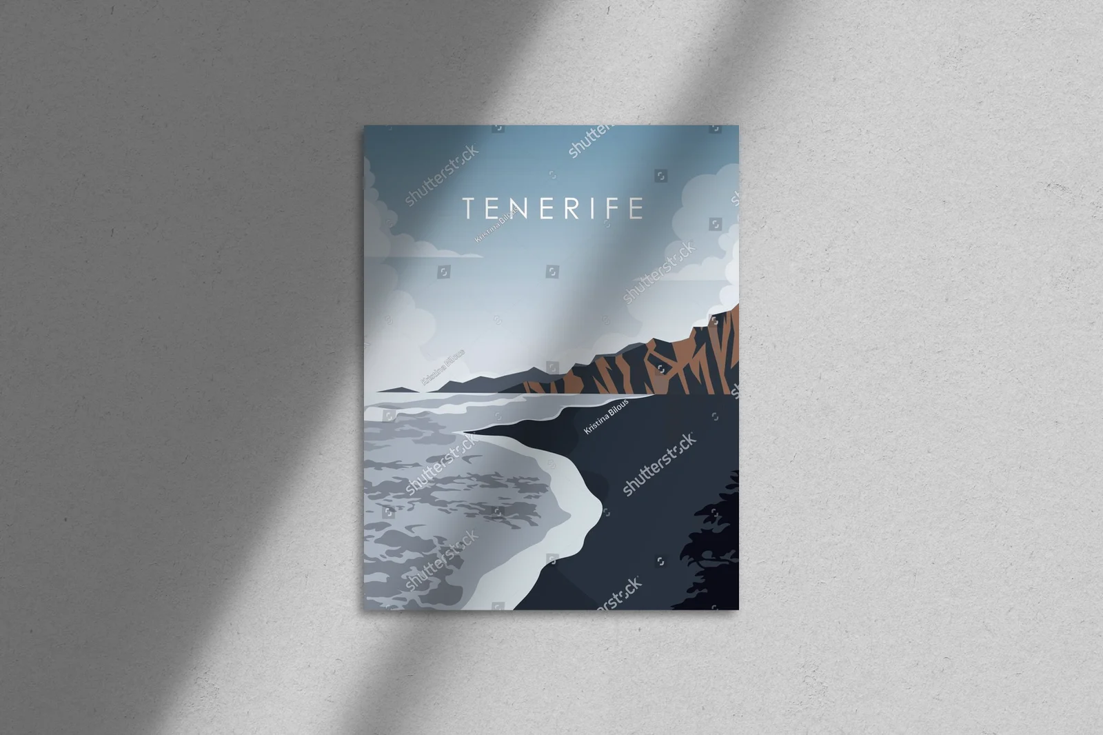 Tenerife w akwarelowych barwach natury