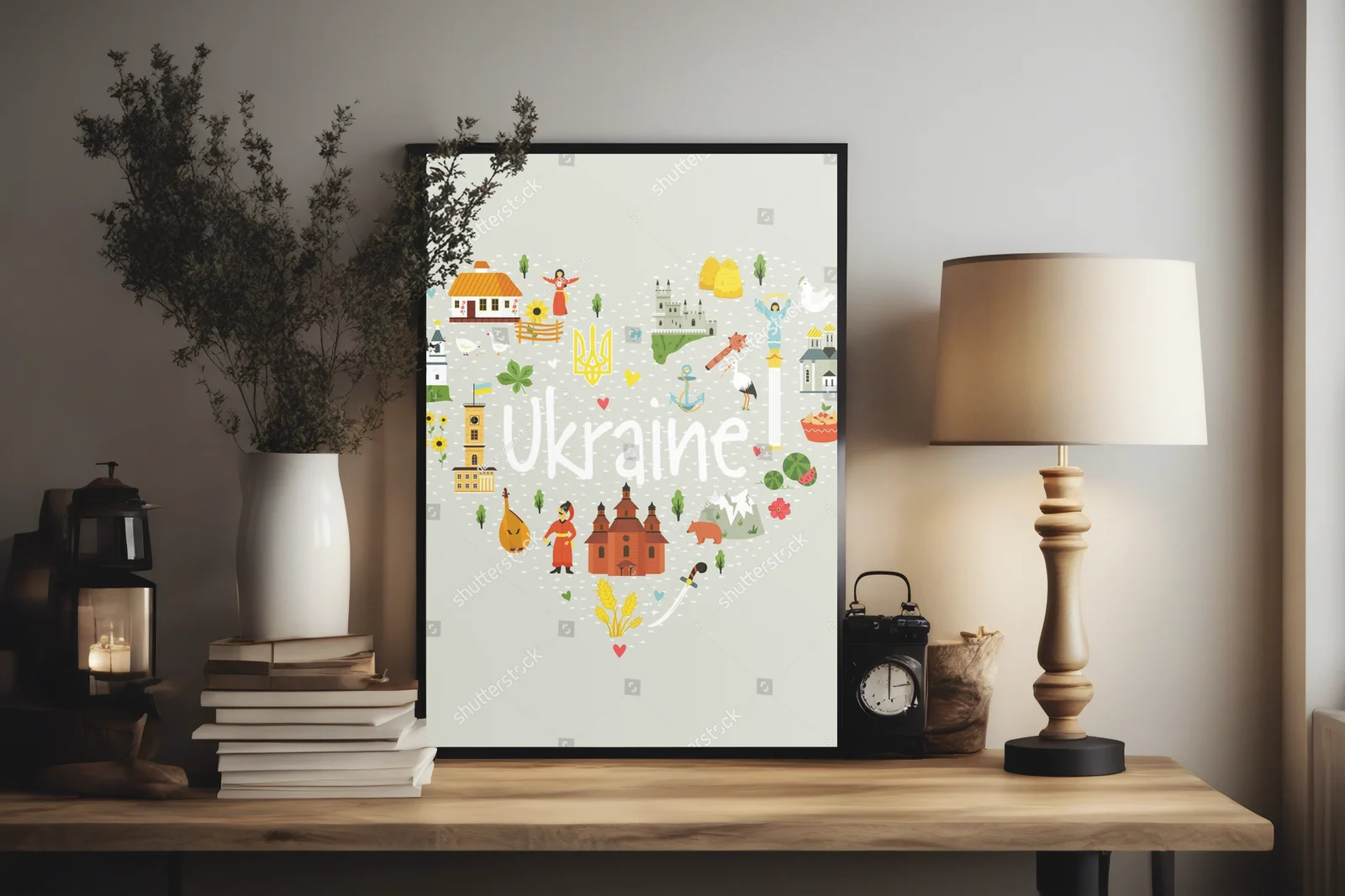 Ukraińska dusza w pastelowej kompozycji