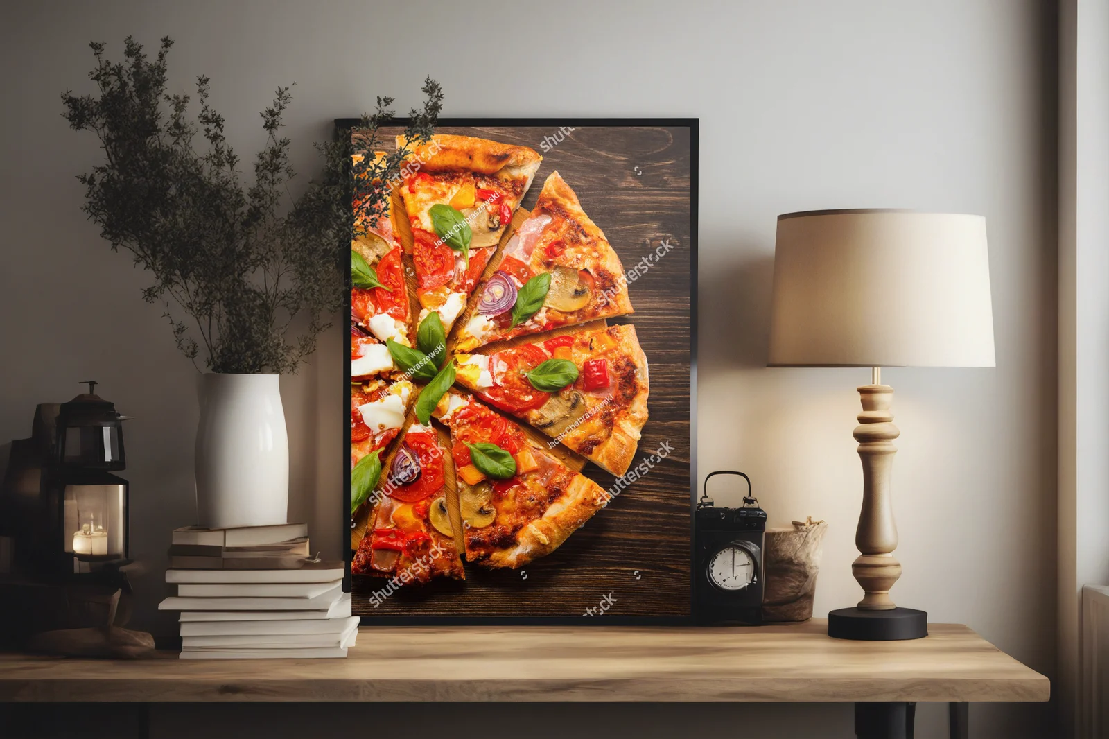 Wyjątkowa pizza z jajkiem i pieczarkami