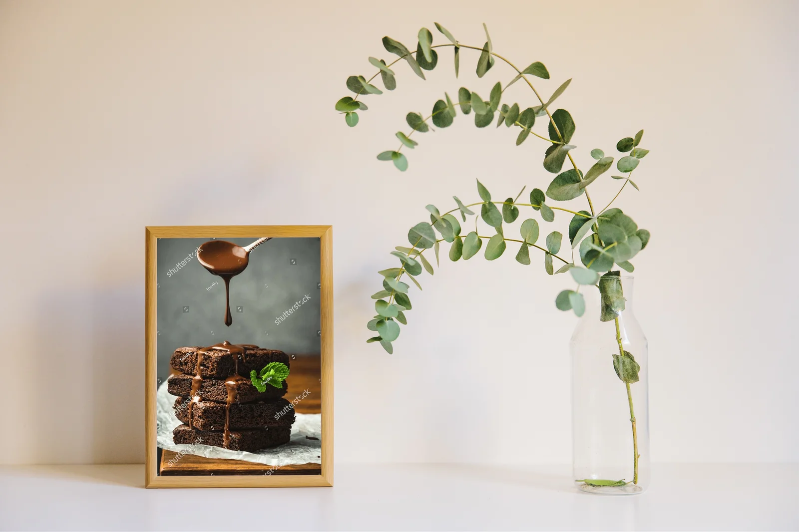 Dekadenckie brownie w rustykalnym wydaniu