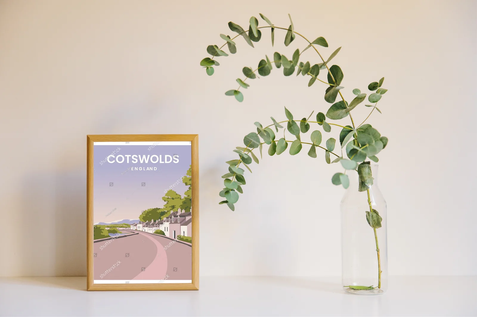 Urokliwy krajobraz w cotswoldzkim stylu