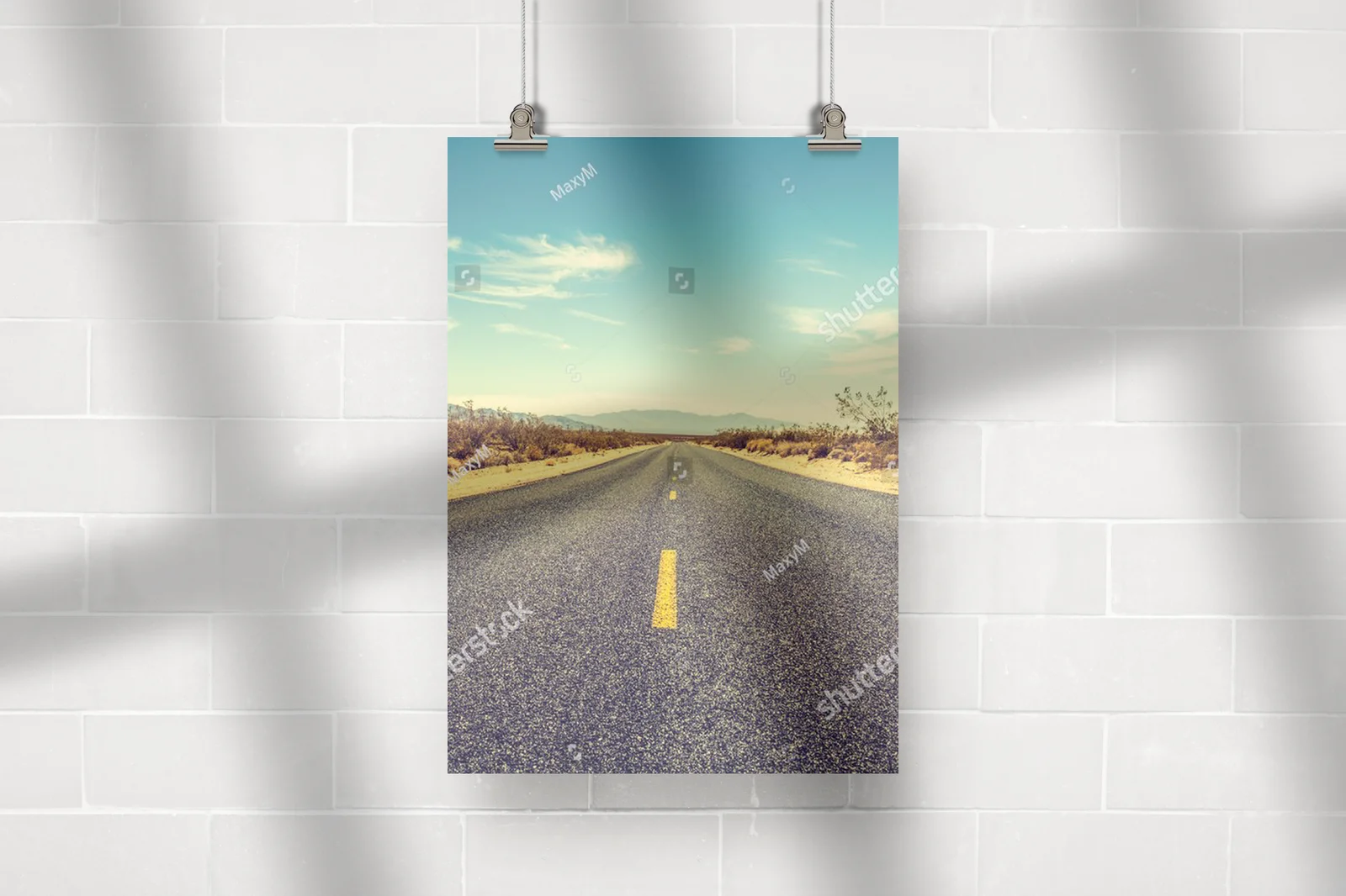 Podróż przez Route 66 w pastelowych odcieniach