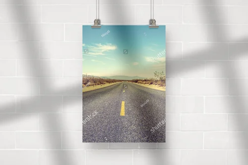 Podróż przez Route 66 w pastelowych odcieniach