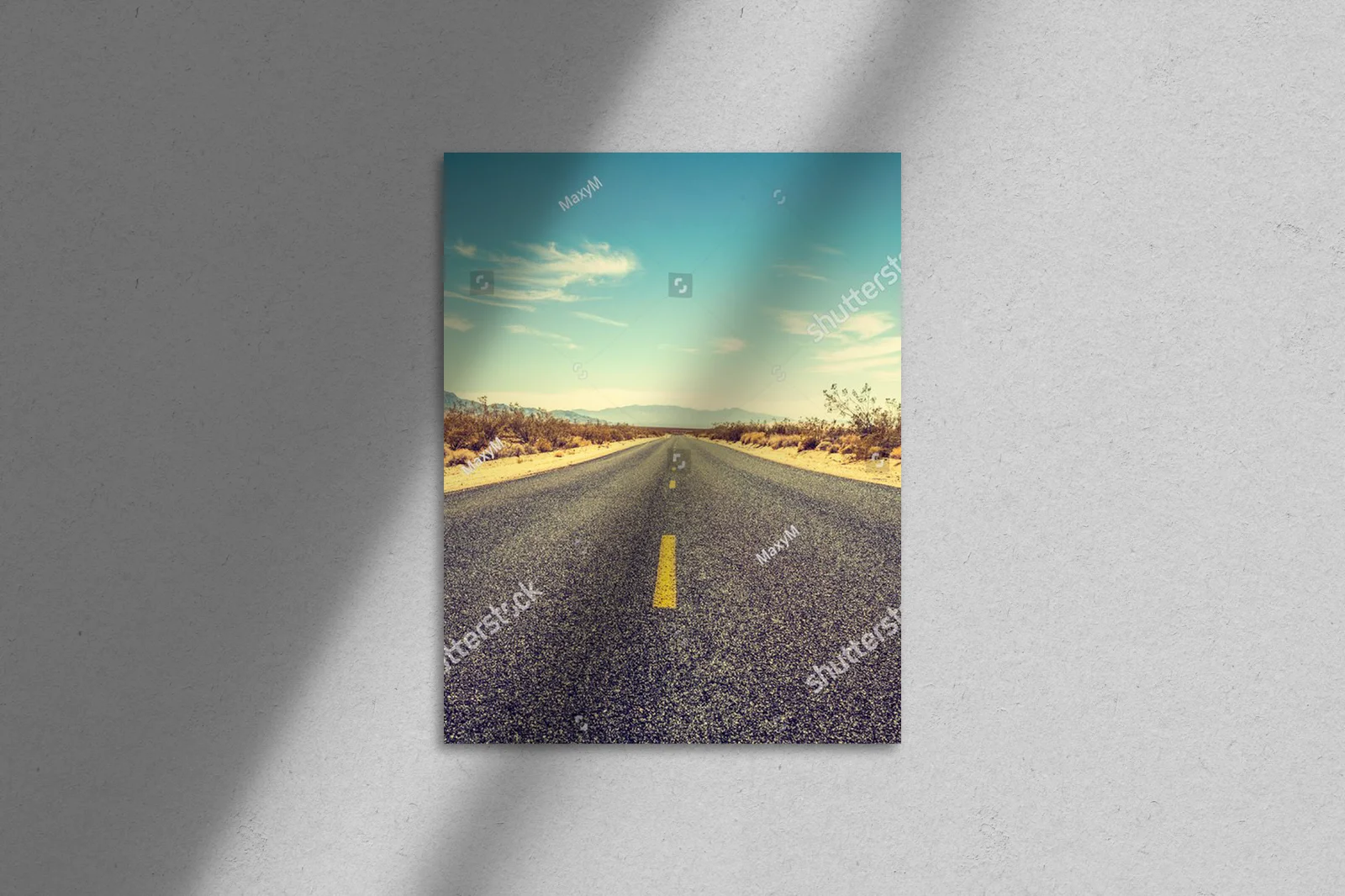 Podróż przez Route 66 w pastelowych odcieniach
