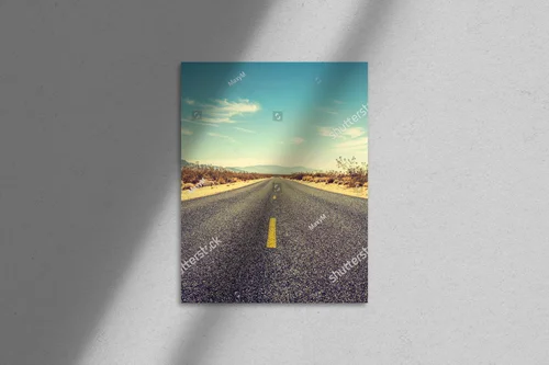 Podróż przez Route 66 w pastelowych odcieniach