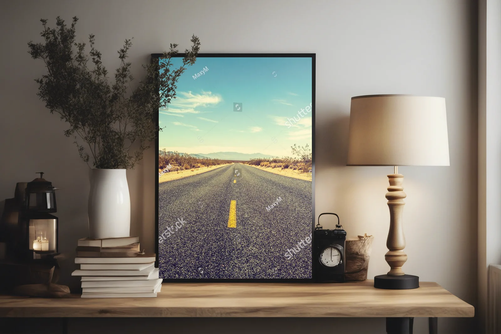 Podróż przez Route 66 w pastelowych odcieniach