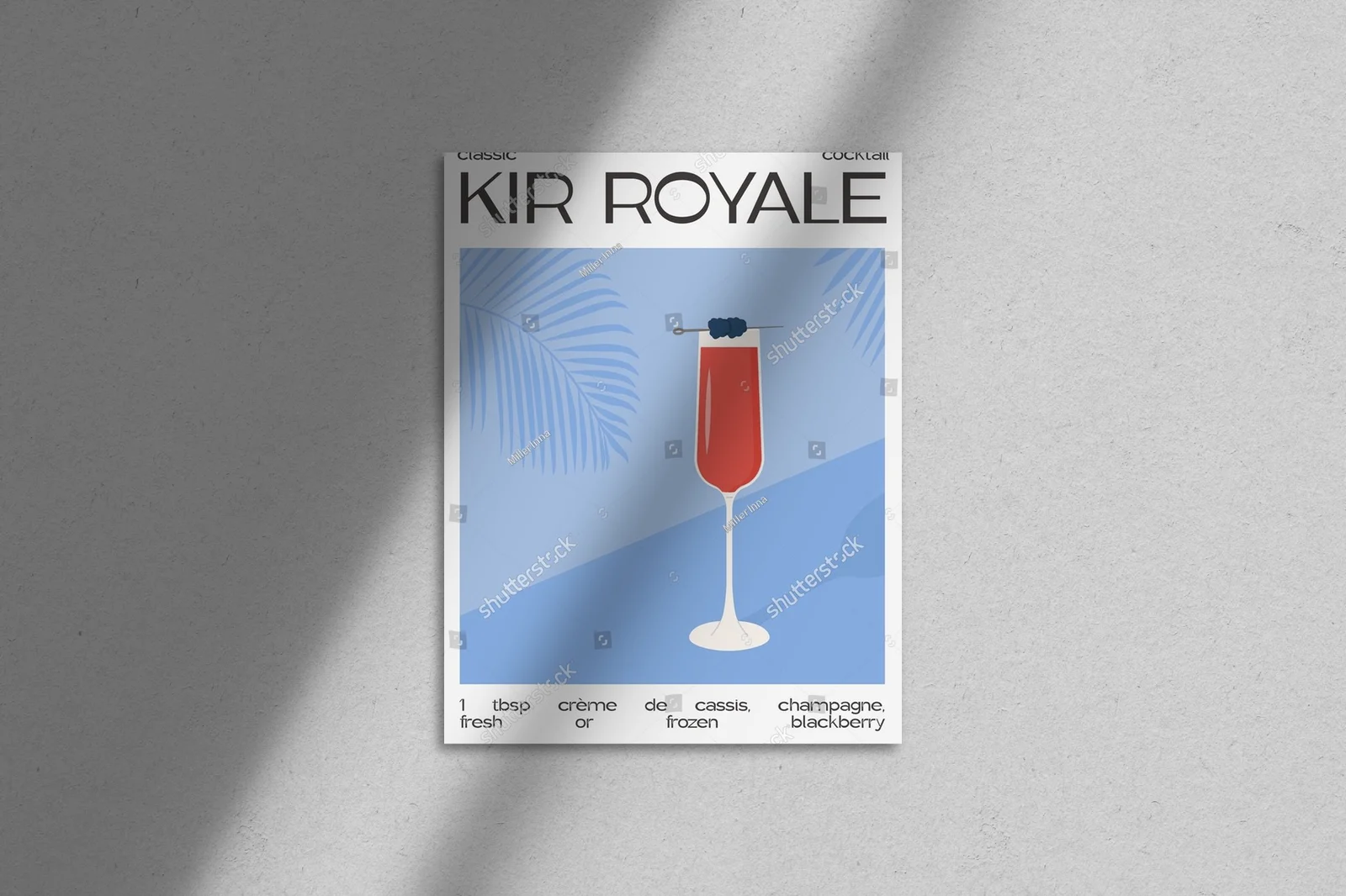 Koktajl Kir Royale – Bąbelki w Rytmie Lata