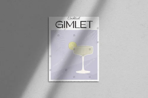 Koktajl Gimlet w eleganckim stylu