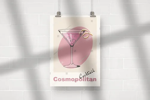 Vintage Cosmopolitan w odcieniach letniego szaleństwa