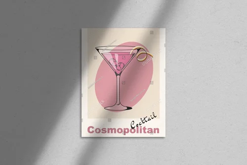 Vintage Cosmopolitan w odcieniach letniego szaleństwa