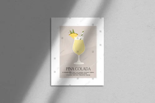 Letnie chwile z tropikalnym koktajlem Pina Colada